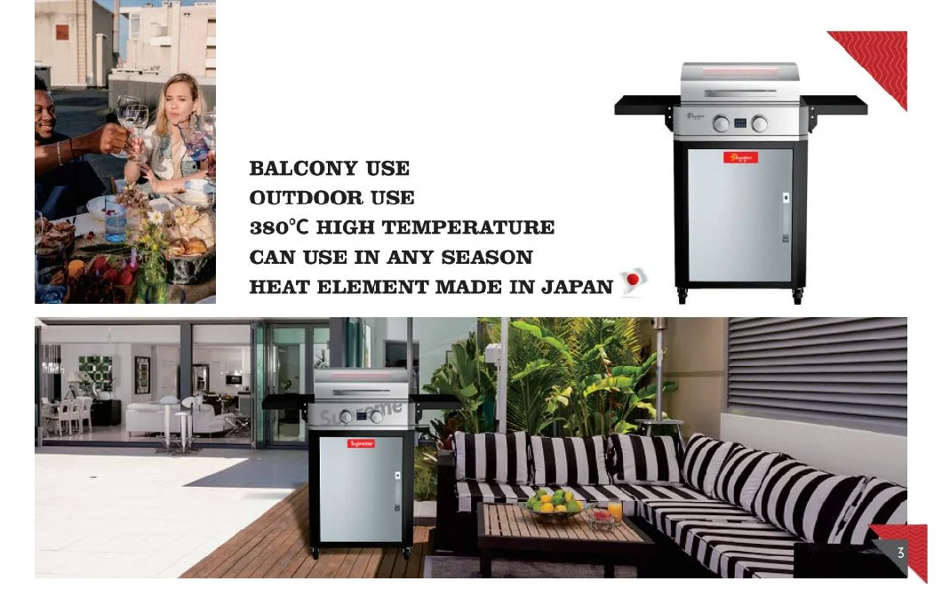 Hot Selling Waterproof Outdoor BBQ Electric Grill