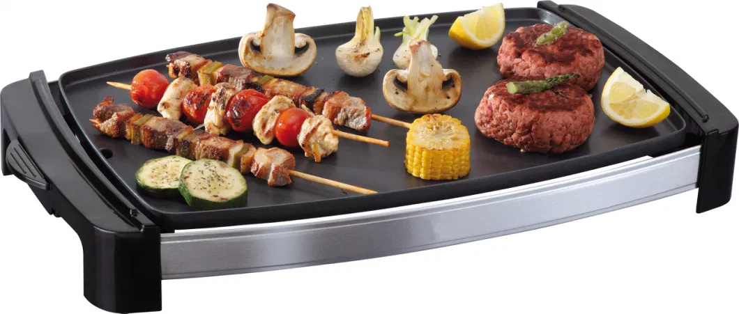 Table Electric Flat Plate Griddle Grill Smokeless Pan